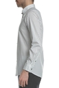 TED BAKER-Ανδρικό μακρυμάνικο πουκάμισο TED BAKER FYRTRUK PRINTED MINI FLOWER λευκό